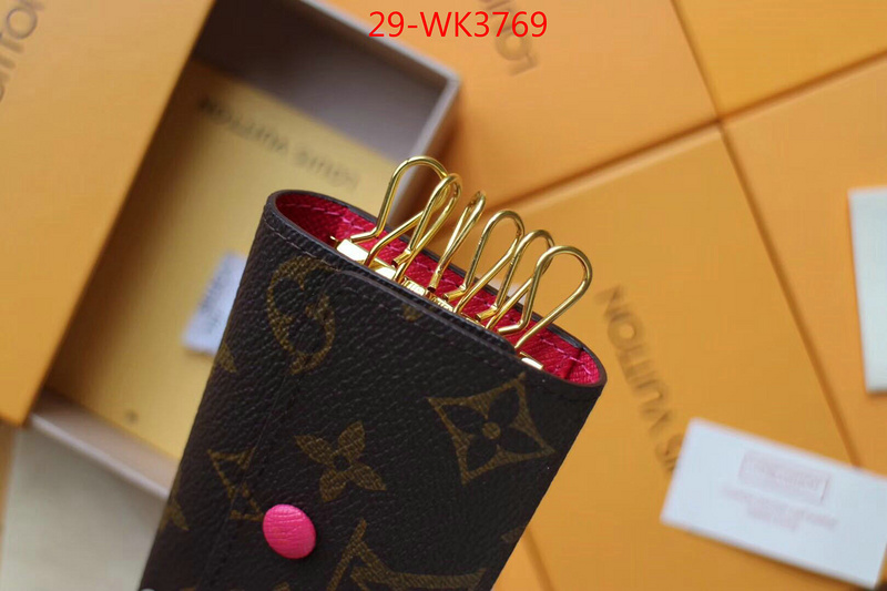 LV Bags(4A)-Wallet,ID: WK3769,$: 29USD