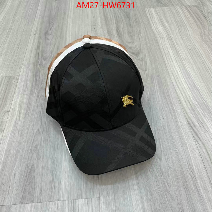 Cap (Hat)-Burberry,outlet 1:1 replica , ID: HW6731,$: 27USD