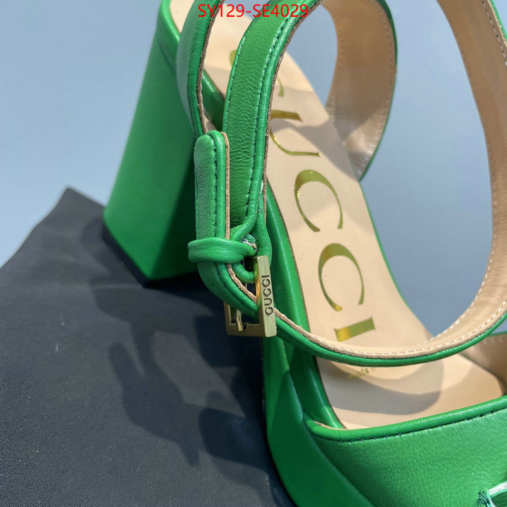 Women Shoes-Gucci,luxury fashion replica designers , ID: SE4029,$: 129USD