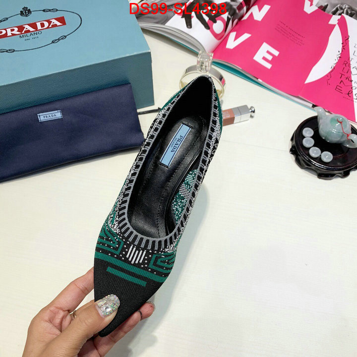 Women Shoes-Prada,best aaaaa , ID: SL4398,$: 99USD