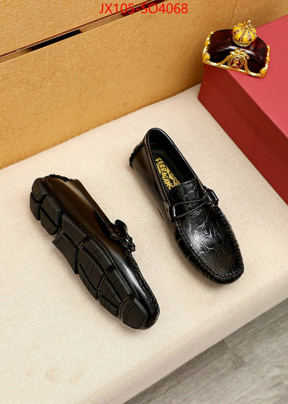 Men shoes-Ferragamo,quality replica , ID: SO4068,$: 105USD
