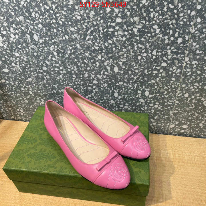 Women Shoes-Gucci,7 star quality designer replica , ID: SN5649,$: 129USD