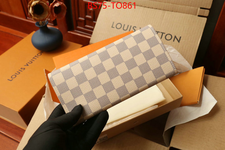 LV Bags(TOP)-Wallet,ID: TO861,$: 75USD