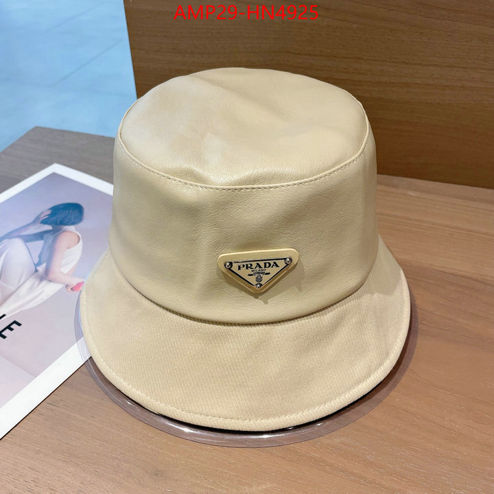 Cap (Hat)-Prada,high quality 1:1 replica , ID: HN4925,$: 29USD