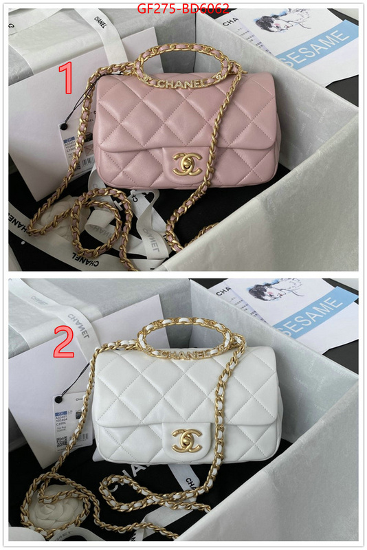 Chanel Bags(TOP)-Diagonal-,ID: BD6062,$: 275USD