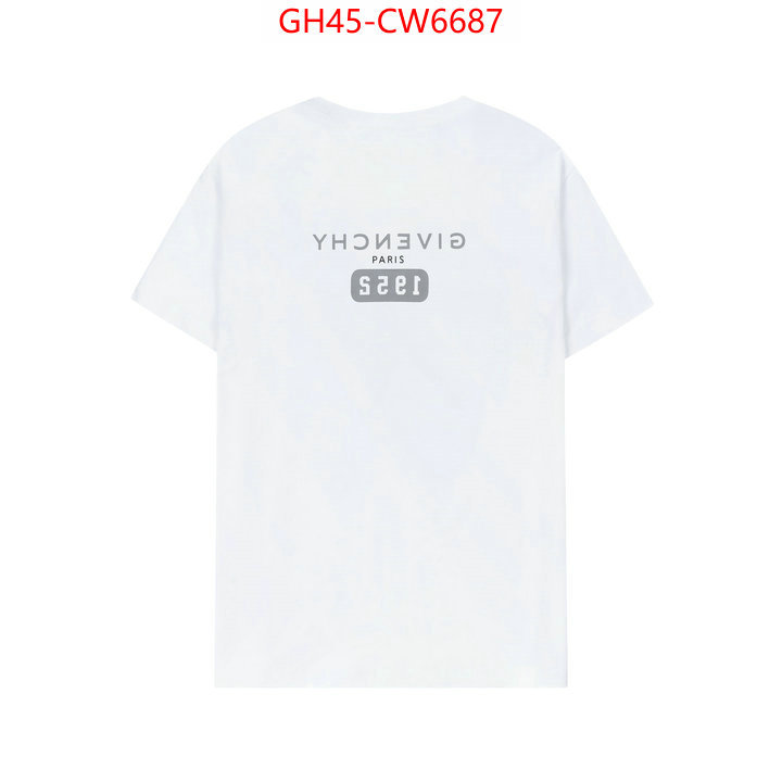 Clothing-Givenchy,luxury fake ,ID: CW6687,$: 45USD