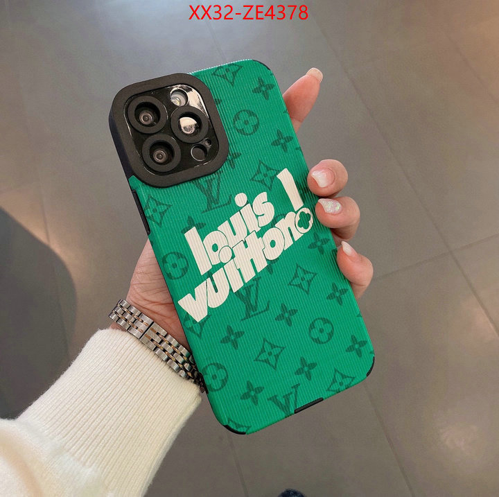 Phone case-LV,aaaaa replica designer , ID: ZE4378,$: 32USD