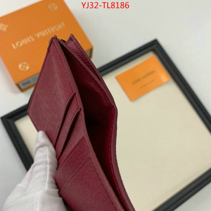 LV Bags(4A)-Wallet,ID: TL8186,$: 32USD