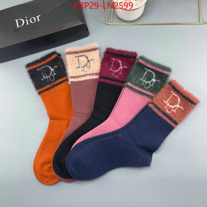 Sock-Dior,highest quality replica , ID: LN2599,$: 29USD