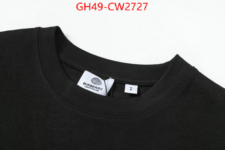 Clothing-Burberry,top fake designer , ID: CW2727,$: 49USD