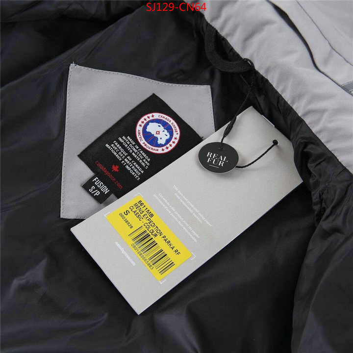 Down jacket Men-Canada Goose,top quality designer replica , ID: CN64,$: 129USD