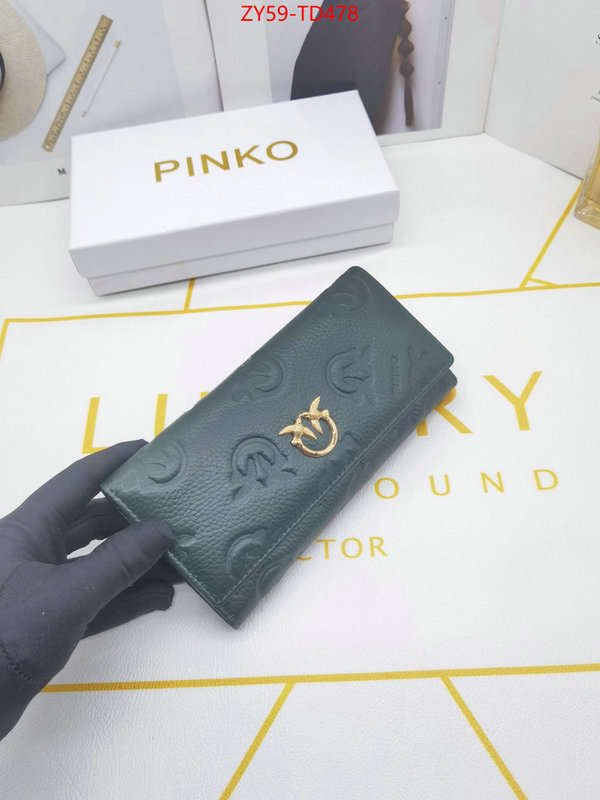 PINKO Bags(4A)-Wallet,sell online luxury designer ,ID: TD478,$: 59USD