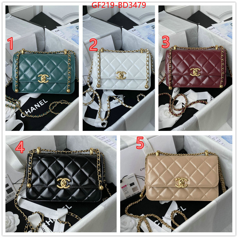 Chanel Bags(TOP)-Diagonal-,ID: BD3479,$: 219USD