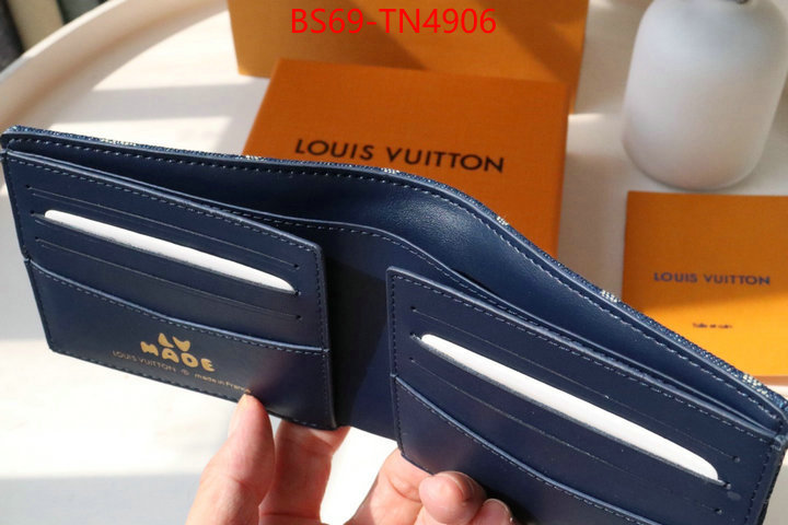 LV Bags(TOP)-Wallet,ID: TN4906,$: 69USD