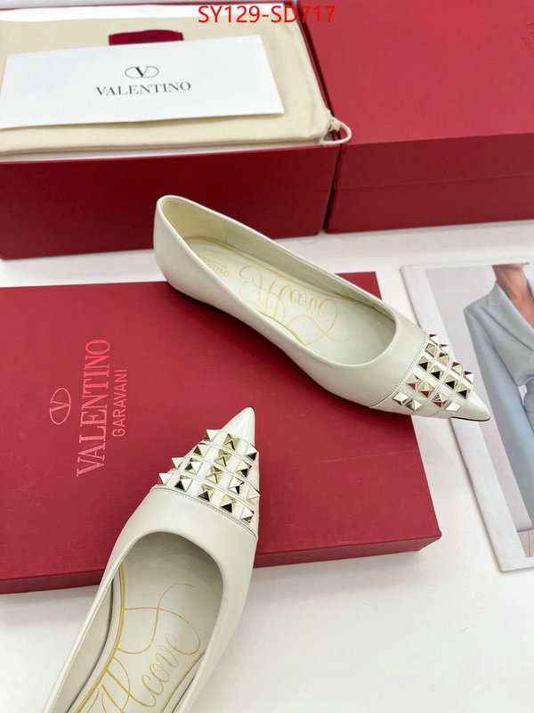 Women Shoes-Valentino,buy top high quality replica , ID: SD717,$: 129USD