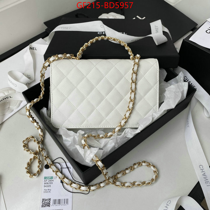 Chanel Bags(TOP)-Diagonal-,ID: BD5957,$: 215USD