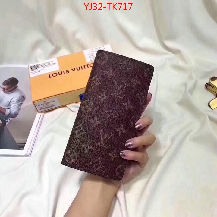 LV Bags(4A)-Wallet,ID: TK717,$:32USD