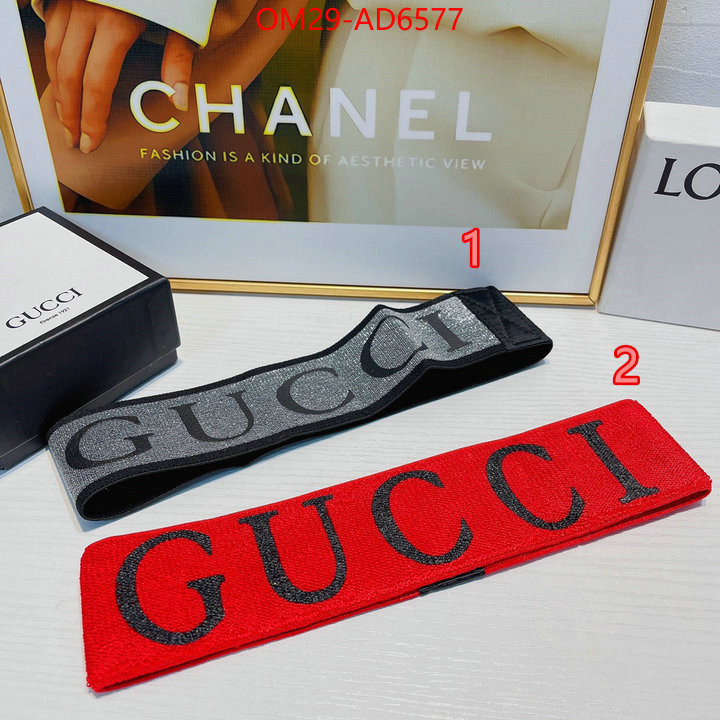 Hair band-Gucci,website to buy replica , ID: AD6577,$: 29USD