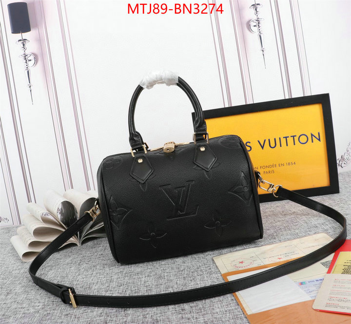 LV Bags(4A)-Speedy-,high quality happy copy ,ID: BN3274,$: 89USD