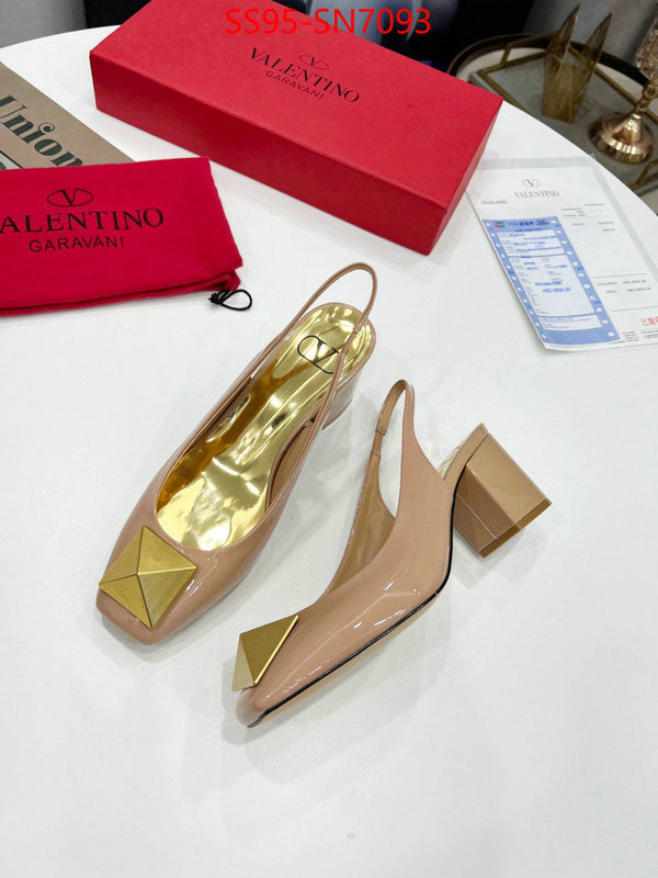 Women Shoes-Valentino,replica , ID: SN7093,$: 95USD