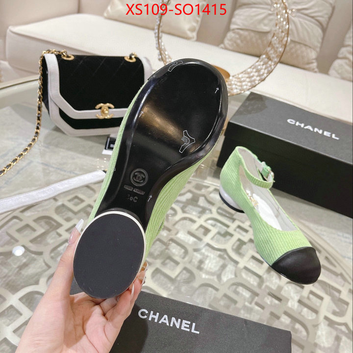 Women Shoes-Chanel,replica best , ID: SO1415,$: 109USD