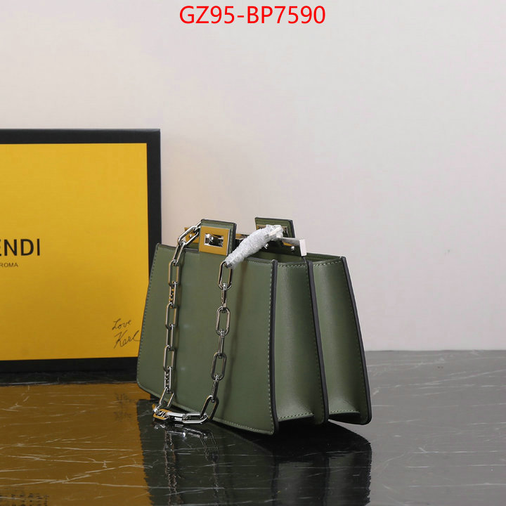 Fendi Bags(4A)-Handbag-,1:1 replica ,ID: BP7590,$: 95USD