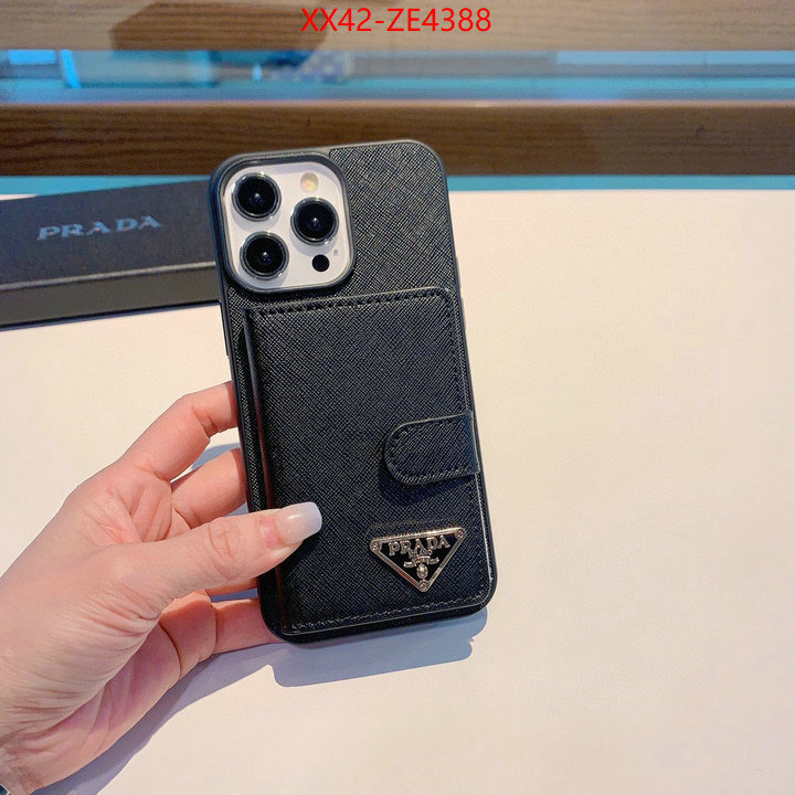 Phone case-Prada,2023 perfect replica designer , ID: ZE4388,$: 42USD