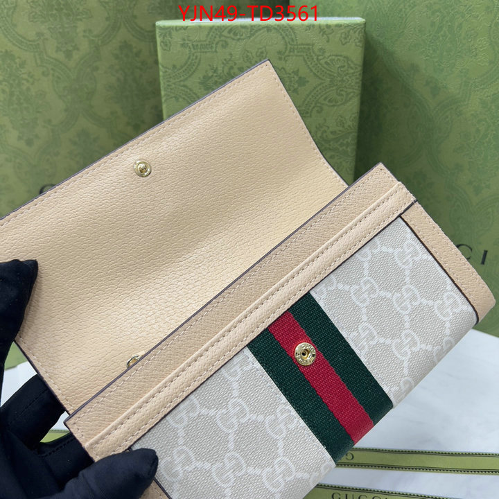 Gucci Bags(4A)-Wallet-,website to buy replica ,ID: TD3561,$: 49USD