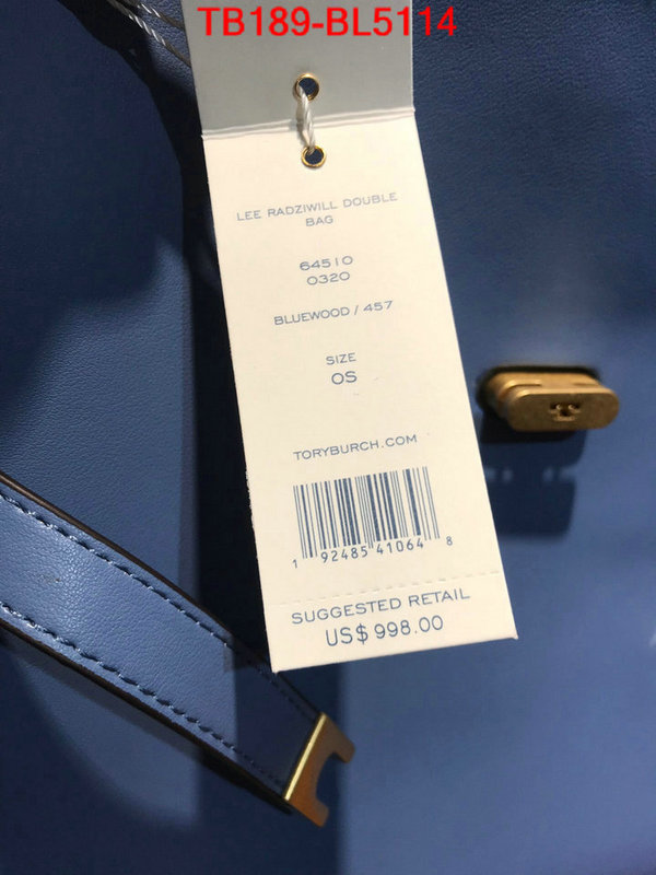 Tory Burch Bags(TOP)-Handbag-,ID: BL5114,$: 189USD