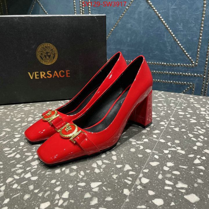 Women Shoes-Versace,how to find designer replica , ID: SW3917,$: 129USD