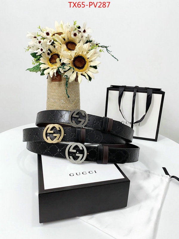 Belts-Gucci,replicas buy special , ID: PV287,$:65USD