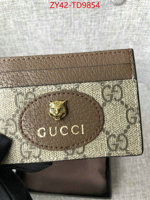 Gucci Bags(4A)-Wallet-,high ,ID: TD9854,$: 42USD