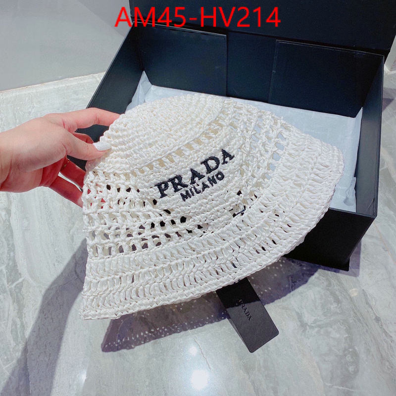 Cap (Hat)-Prada,perfect quality , ID: HV214,$: 45USD