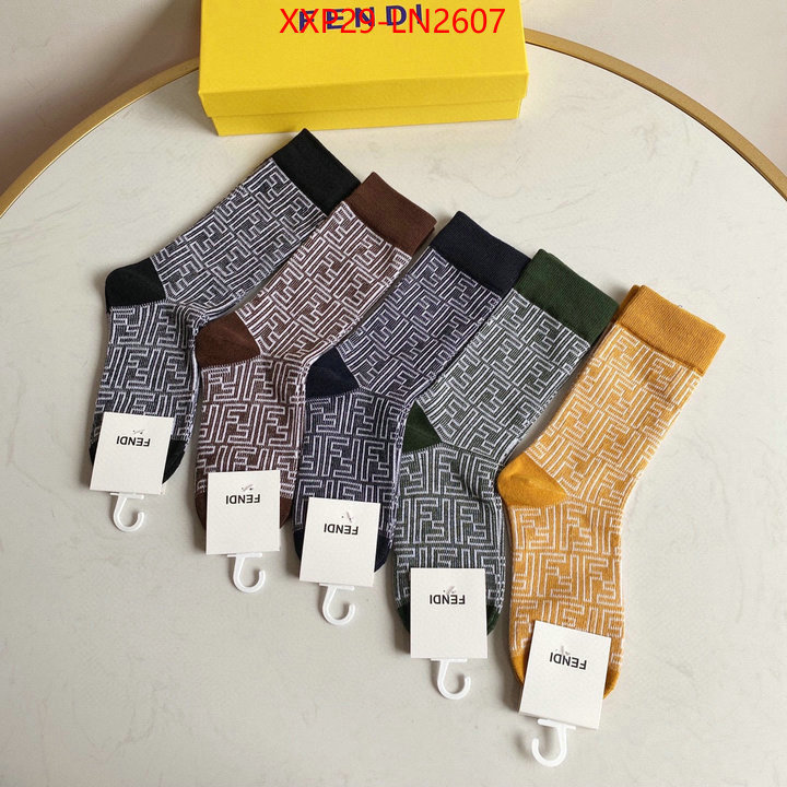 Sock-Fendi,sellers online , ID: LN2607,$: 29USD