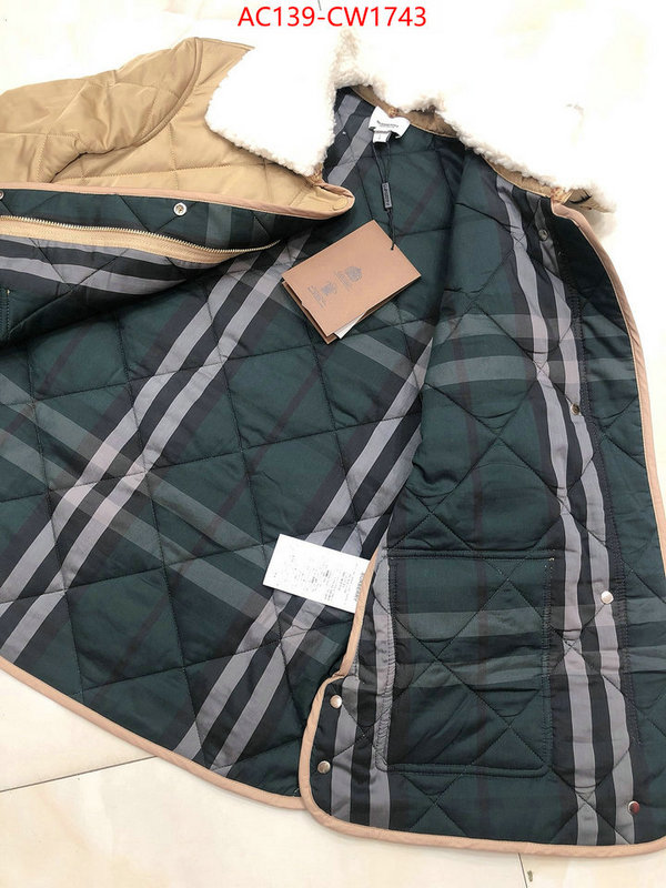 Down jacket Women-Burberry,buy best high-quality , ID: CW1743,$: 139USD