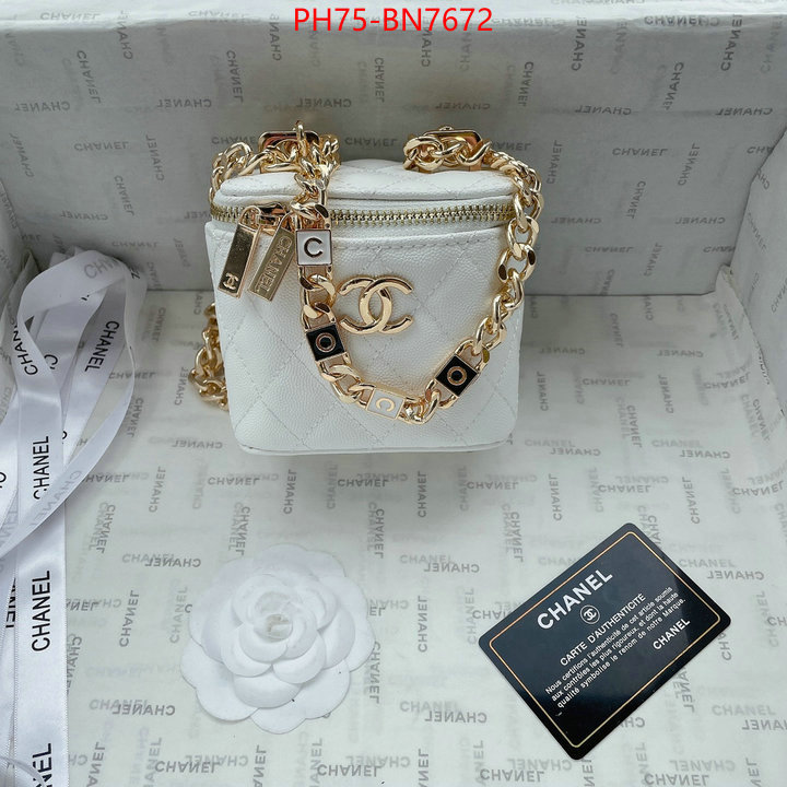 Chanel Bags(4A)-Vanity,ID: BN7672,$: 75USD