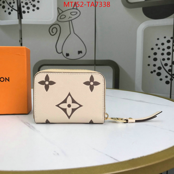 LV Bags(4A)-Wallet,ID: TA7338,$: 52USD