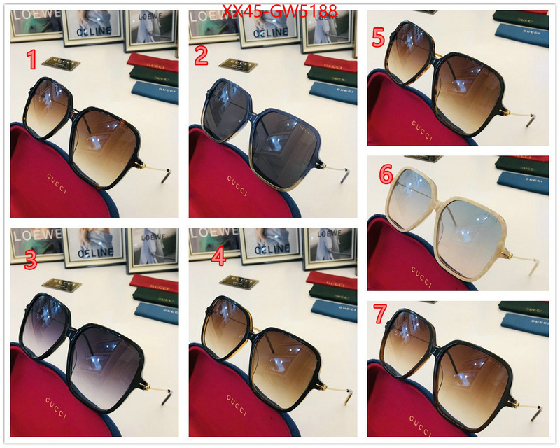 Glasses-Gucci,top quality , ID: GW5188,$: 45USD