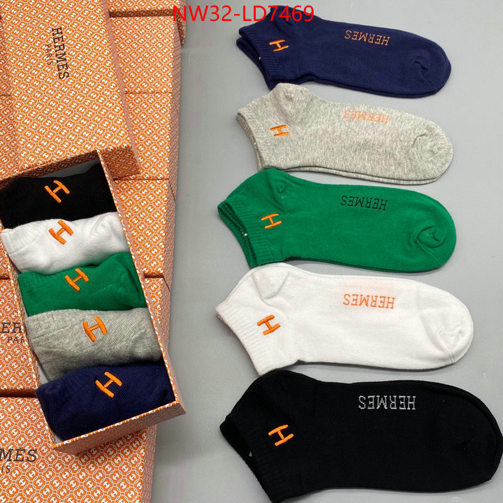 Sock-Hermes,how quality , ID: LD7469,$: 32USD