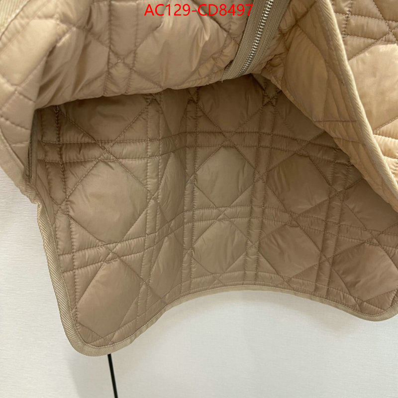 Down jacket Women-Dior,cheap , ID: CD8497,$: 129USD