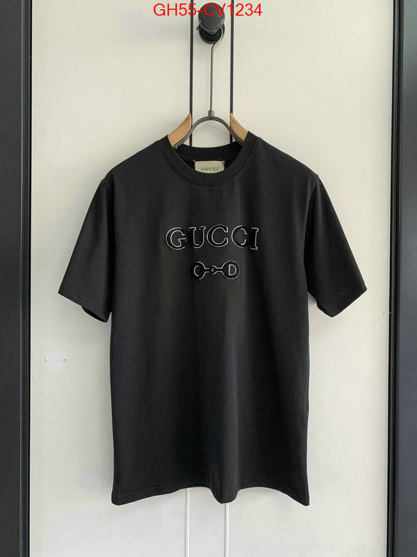 Clothing-Gucci,top brands like , ID: CV1234,$: 55USD