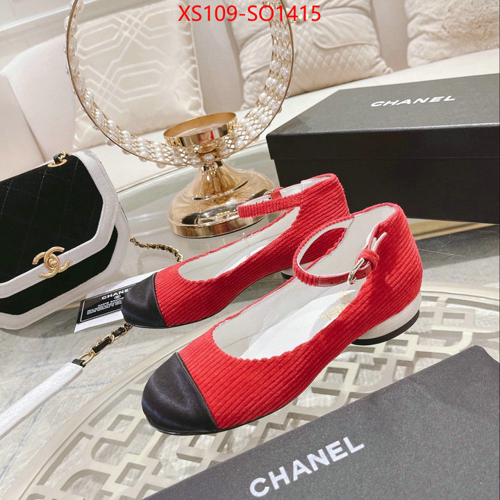 Women Shoes-Chanel,replica best , ID: SO1415,$: 109USD