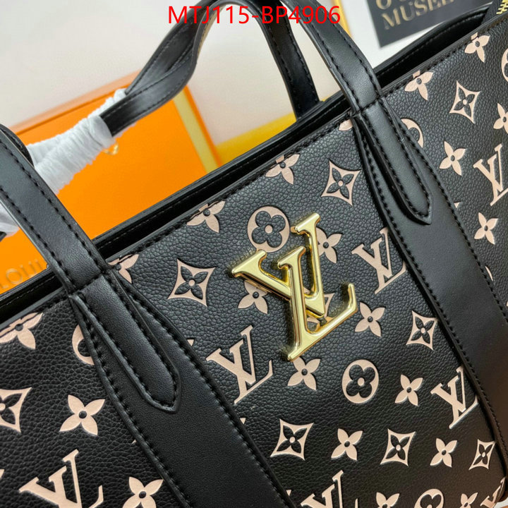 LV Bags(4A)-Handbag Collection-,ID: BP4906,$: 115USD