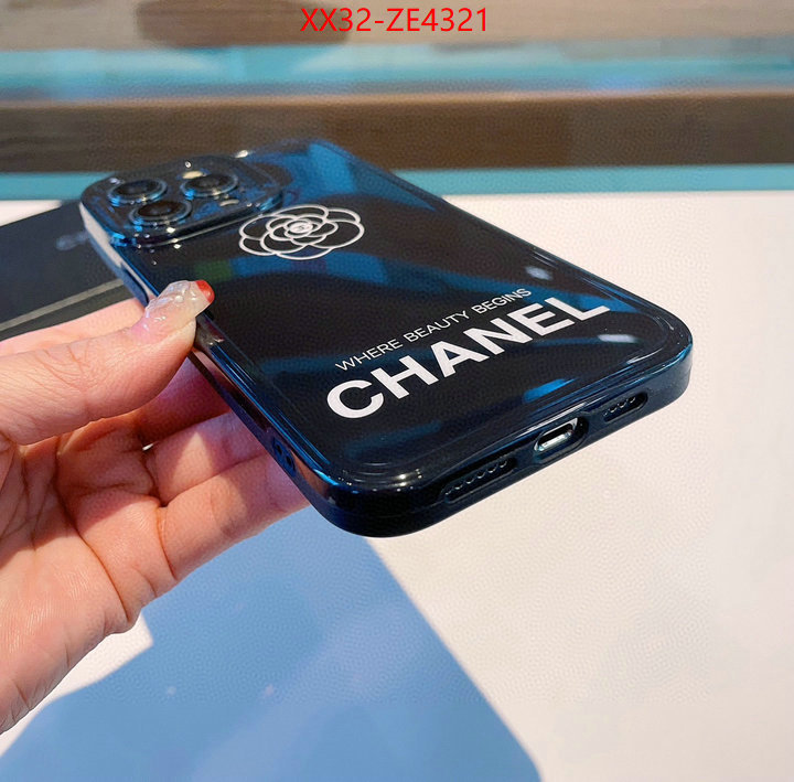 Phone case-Chanel,high quality happy copy , ID: ZE4321,$: 32USD