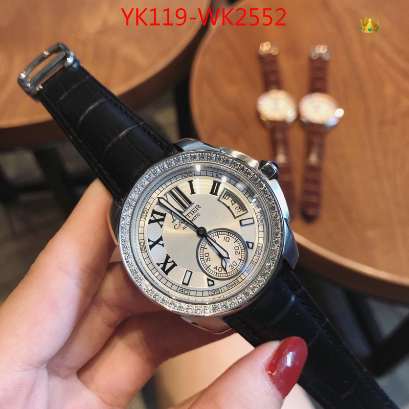 Watch(4A)-Cartier,store , ID: WK2552,$:119USD