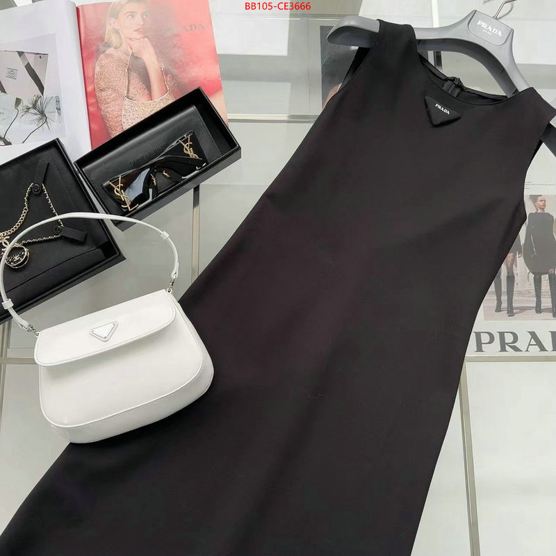 Clothing-Prada,high quality designer replica , ID: CE3666,$:105USD