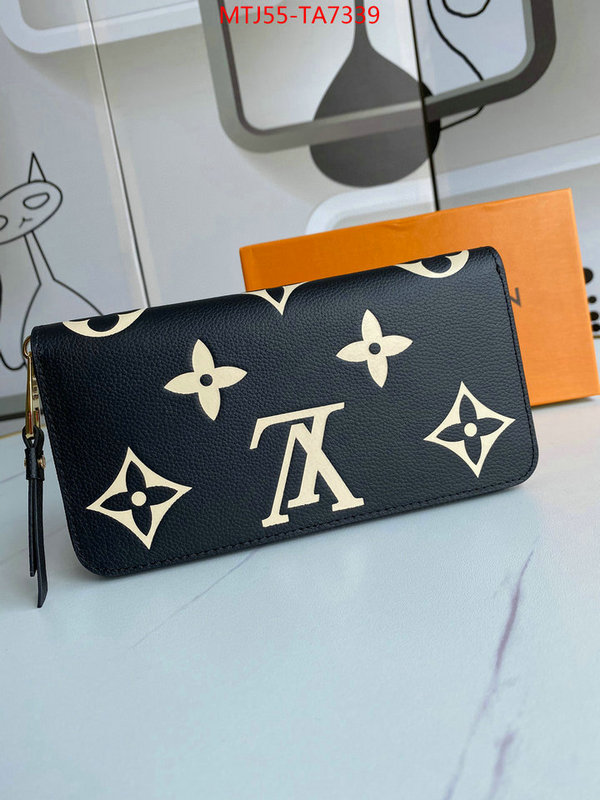 LV Bags(4A)-Wallet,ID: TA7339,$: 55USD