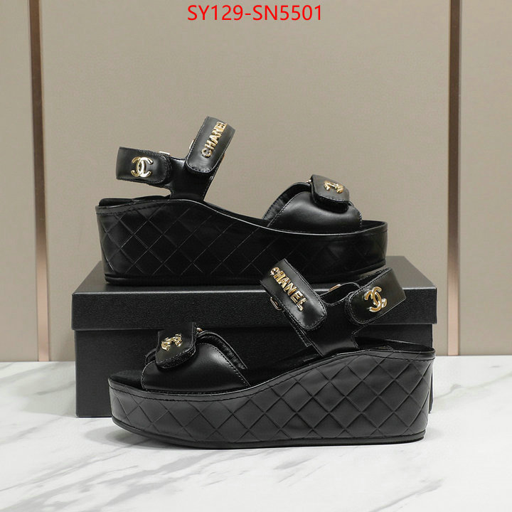 Women Shoes-Chanel,1:1 replica wholesale , ID: SN5501,$: 129USD