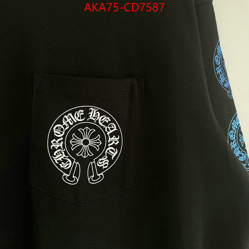 Clothing-Chrome Hearts,where can you buy replica , ID: CD7587,$: 75USD