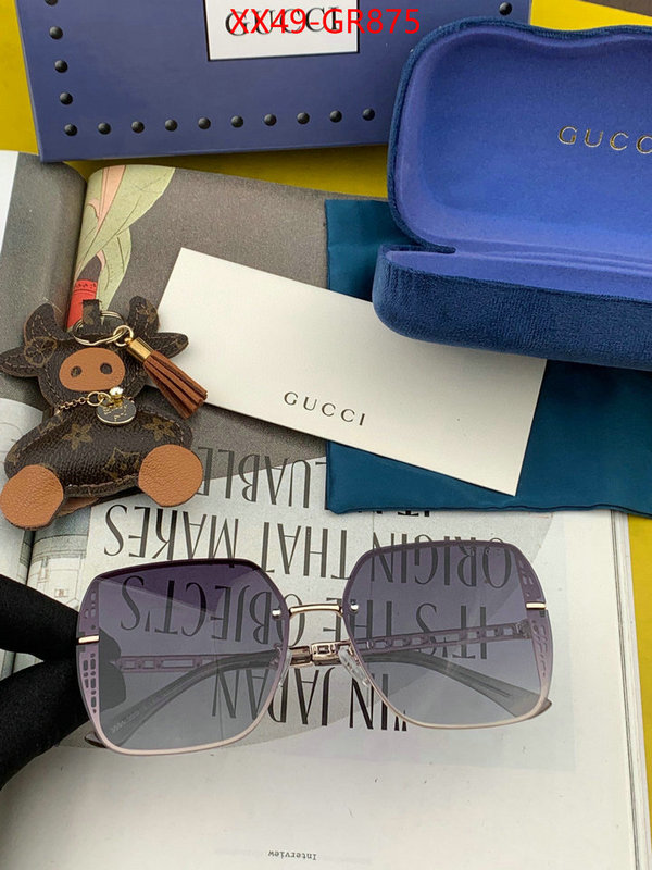 Glasses-Gucci,replica wholesale , ID: GR875,$: 49USD